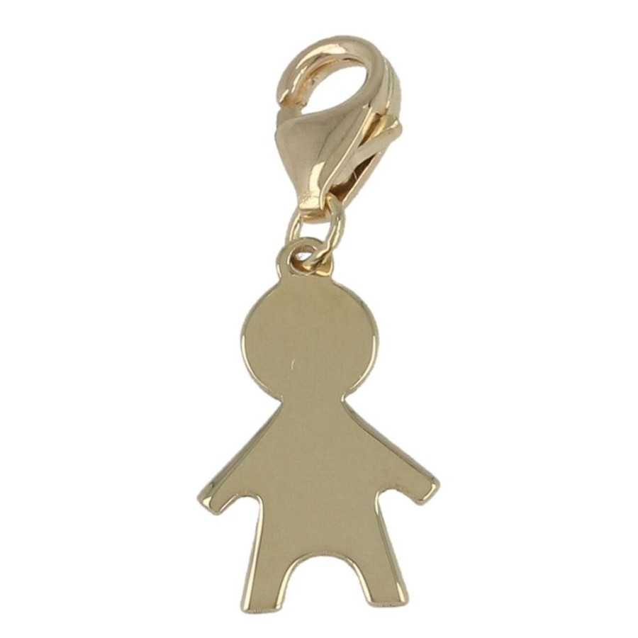 Gioielli Gioiello Italiano | Charm "Bambino" In Oro Giallo 14Kt