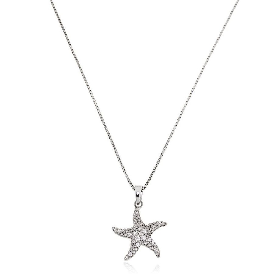 Gioielli Gioiello Italiano Argento | Collana In Argento "Stella Marina"