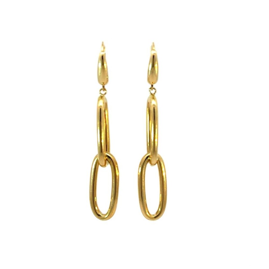 Gioielli Gioiello Italiano Oro | Orecchini In Oro Giallo 14K