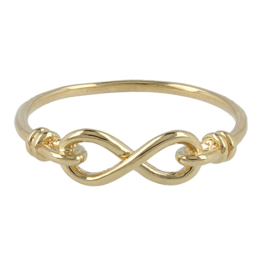 Gioielli Gioiello Italiano Oro | Anello "Infinito" In Oro 14Kt