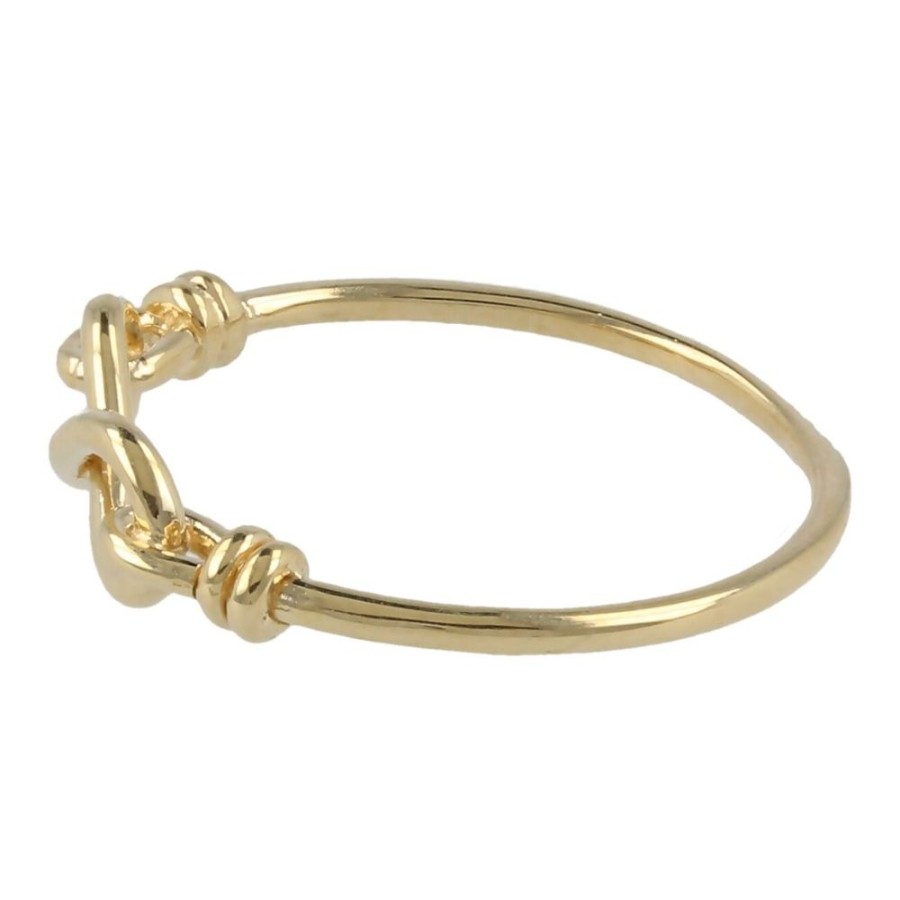 Gioielli Gioiello Italiano Oro | Anello "Infinito" In Oro 14Kt