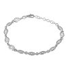 Gioielli Gioiello Italiano Argento | Bracciale Leggero In Argento Sterling 925