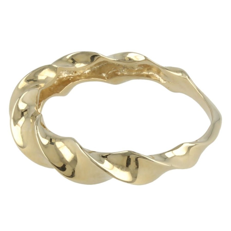 Gioielli Gioiello Italiano Oro | Anello "Twisted" In Oro 14Kt