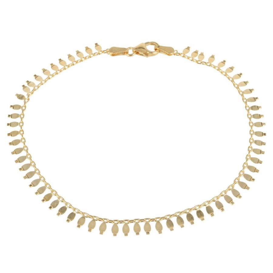 Gioielli Gioiello Italiano Oro | Bracciale Catenina In Oro 14Kt